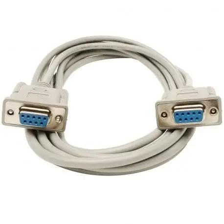 RS-232 cable, null-modem [NM9/9FF]