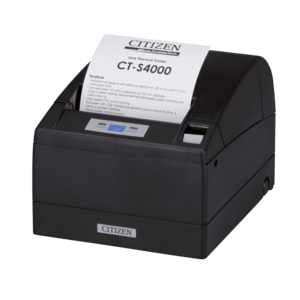 Citizen CT-S4000, USB, 8 dots/mm (203 dpi), cutter, black [CTS4000USBBK]