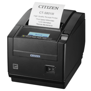 Citizen CT-S801III, 8 dots/mm (203 dpi), cutter, USB, black [CTS801IIIS3NEBPXX]