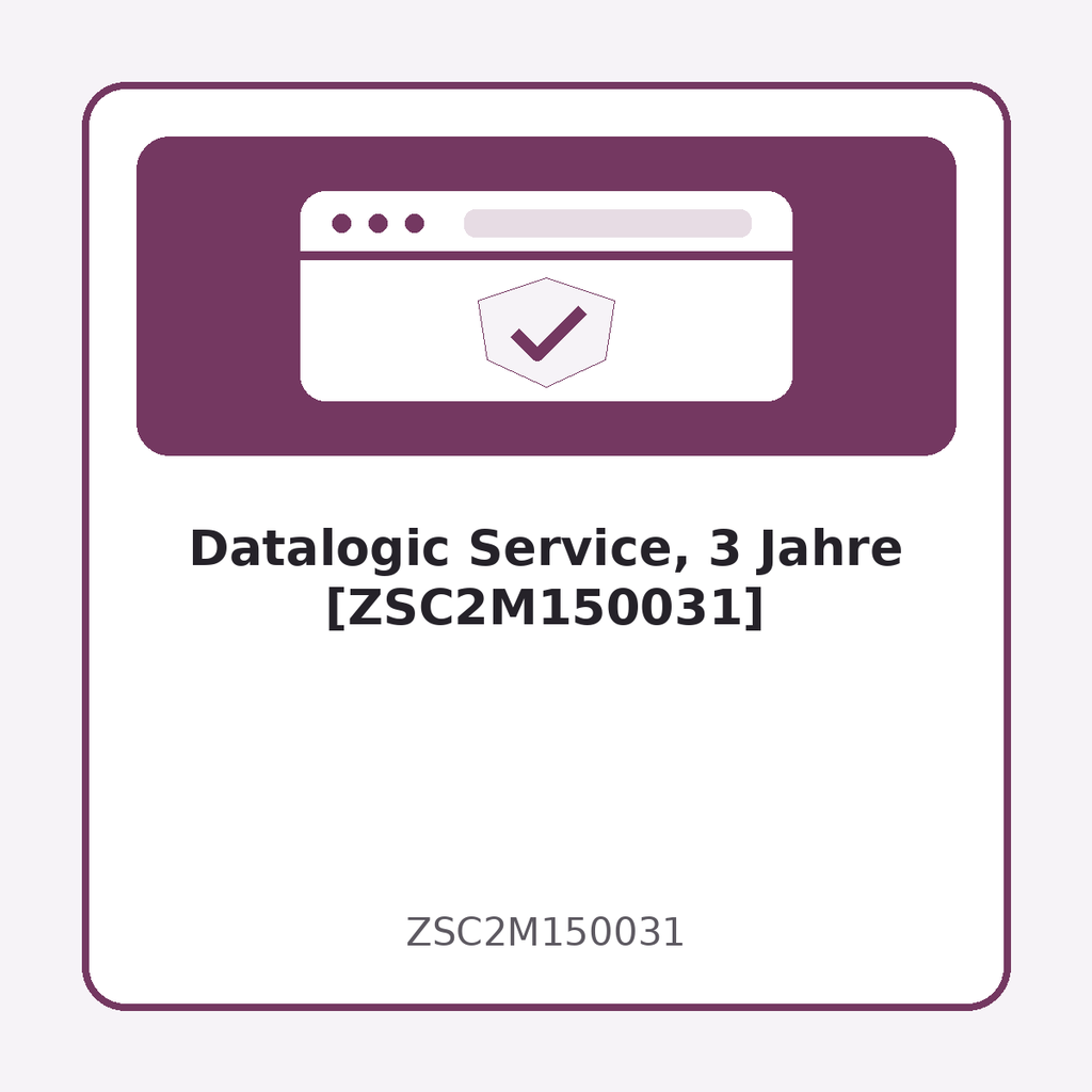 [ZSC2M150031] Datalogic Service, 3 Jahre [ZSC2M150031]