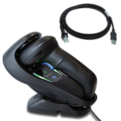 Datalogic GM4500, 2D, kit (USB), black [GM4500-BK-433K1]