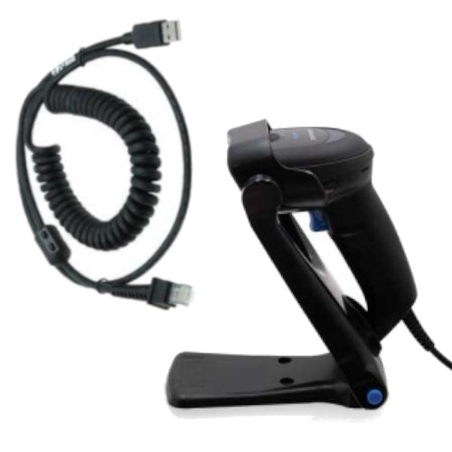 Datalogic QuickScan Lite QW2520, 2D, USB, kit (USB, coiled), black [QW2520-BKK11S]