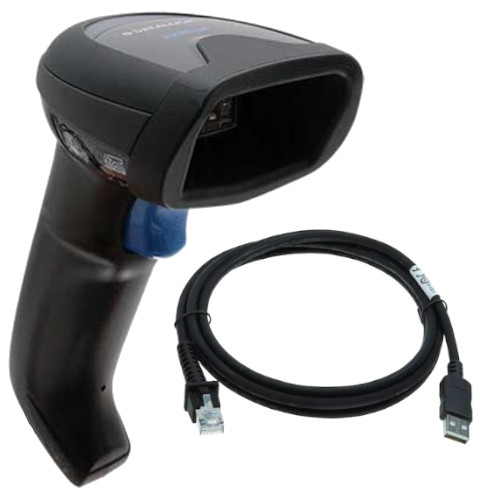 [QW2520-BKK1] Datalogic QuickScan Lite QW2520, 2D, USB, kit (USB), black [QW2520-BKK1]