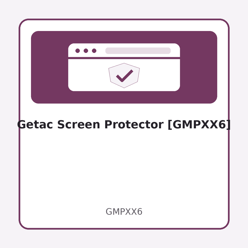 Getac Screen Protector [GMPXX6]