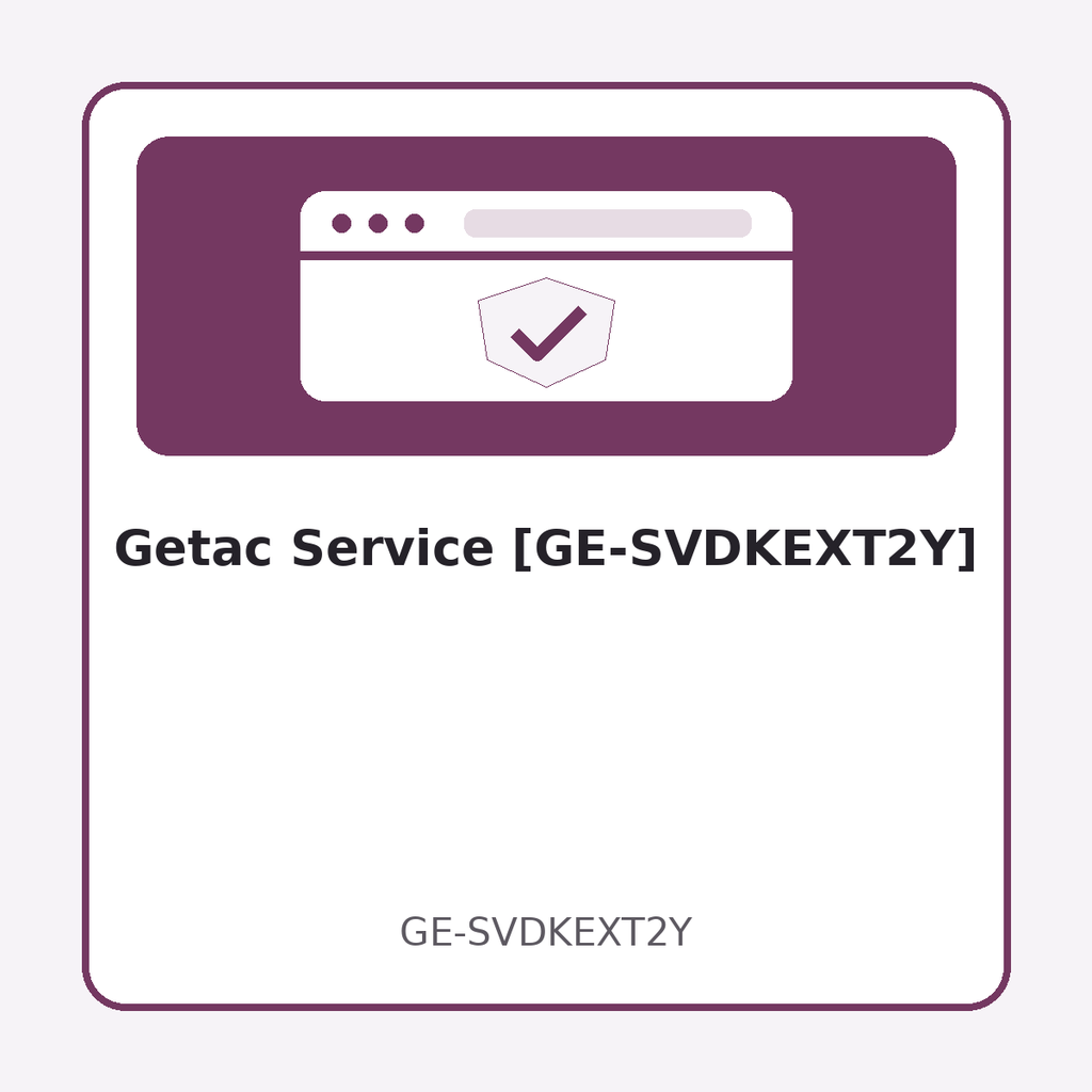 Getac Service [GE-SVDKEXT2Y]
