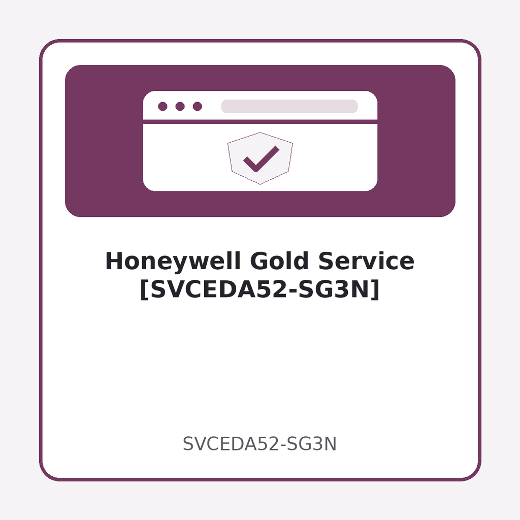[SVCEDA52-SG3N] Honeywell Gold Service [SVCEDA52-SG3N]