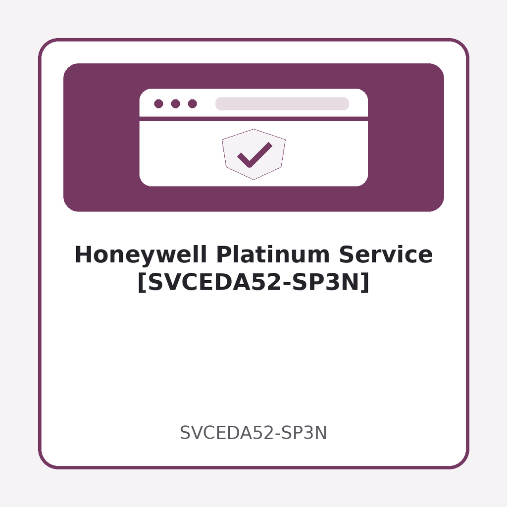 [SVCEDA52-SP3N] Honeywell Platinum Service [SVCEDA52-SP3N]