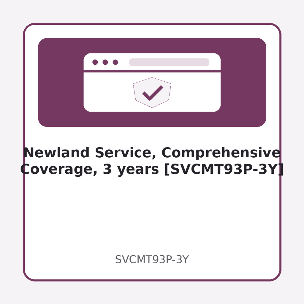 Newland Service, Comprehensive Coverage, 3 years [SVCMT93P-3Y]