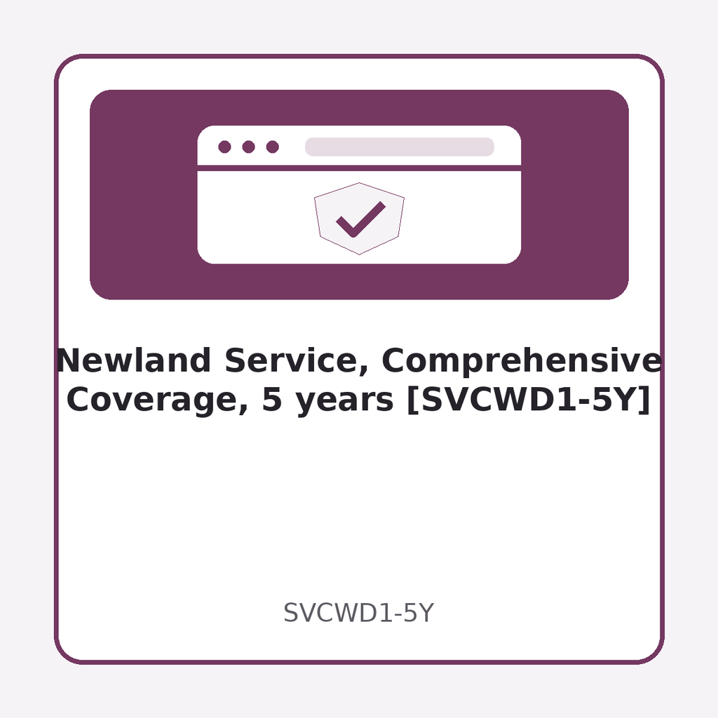 Newland Service, Comprehensive Coverage, 5 years [SVCWD1-5Y]