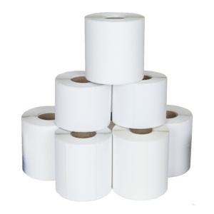 Receipt roll, normal paper (with carbon copy), 76mm, white, yellow [65076-20210]