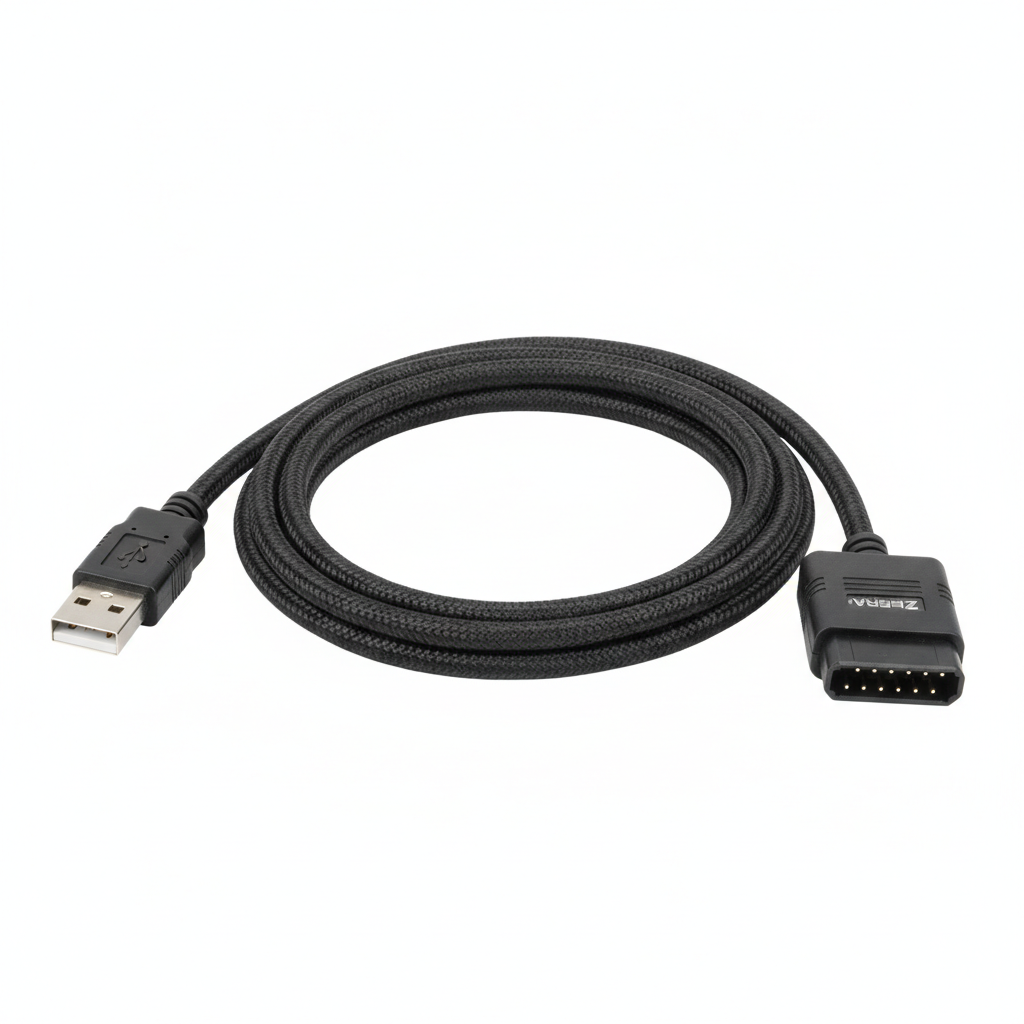 [CBA-U52-S16PAR] Zebra USB cable, PowerPlus [CBA-U52-S16PAR]