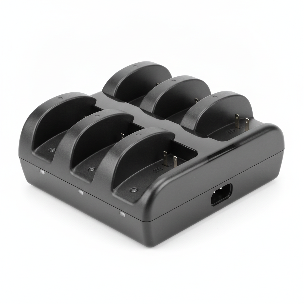 Zebra battery charging station, 4 slots [SAC-MC2X-4SCHG-01]