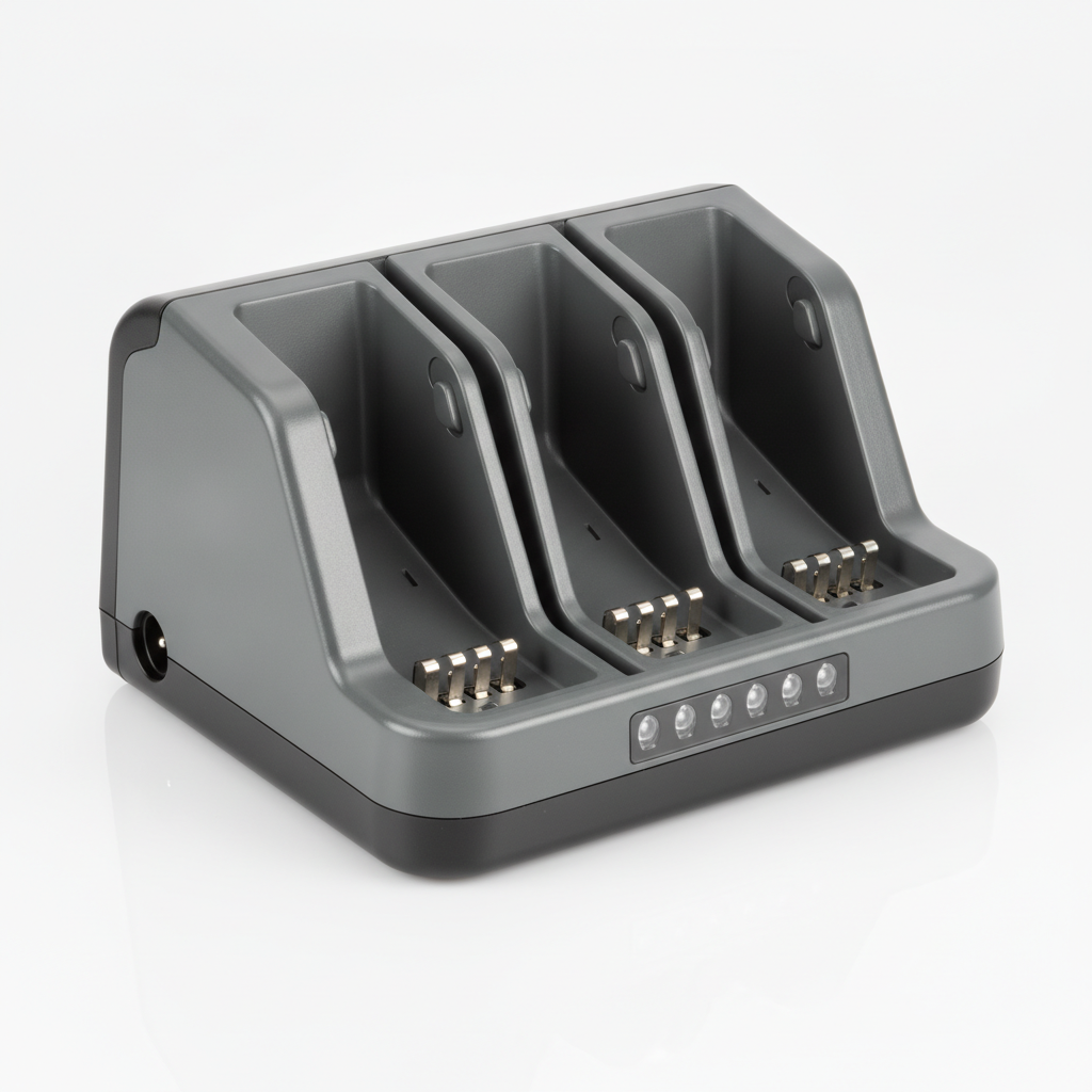 Zebra charging station, 4 slots [CRD-MC2X-4SC4BC-01]