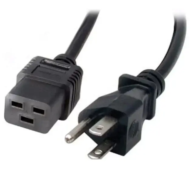 Zebra power cord, C19, UK [CS-RAC-UK-MLEAD]