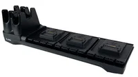 Zebra charging/communication station, 3 slots, ethernet [CRD3S4T-RFD49-BASE-COM-1R]