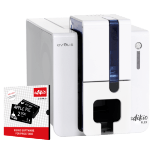 Evolis Edikio Flex, single sided, 12 dots/mm (300 dpi), USB, Ethernet, kit (USB) [EF1H0000XS-BS002]