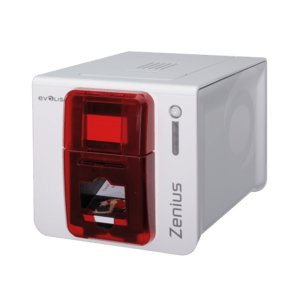 Evolis Zenius Classic, single sided, 12 dots/mm (300 dpi), USB, red [ZN1U0000RS]