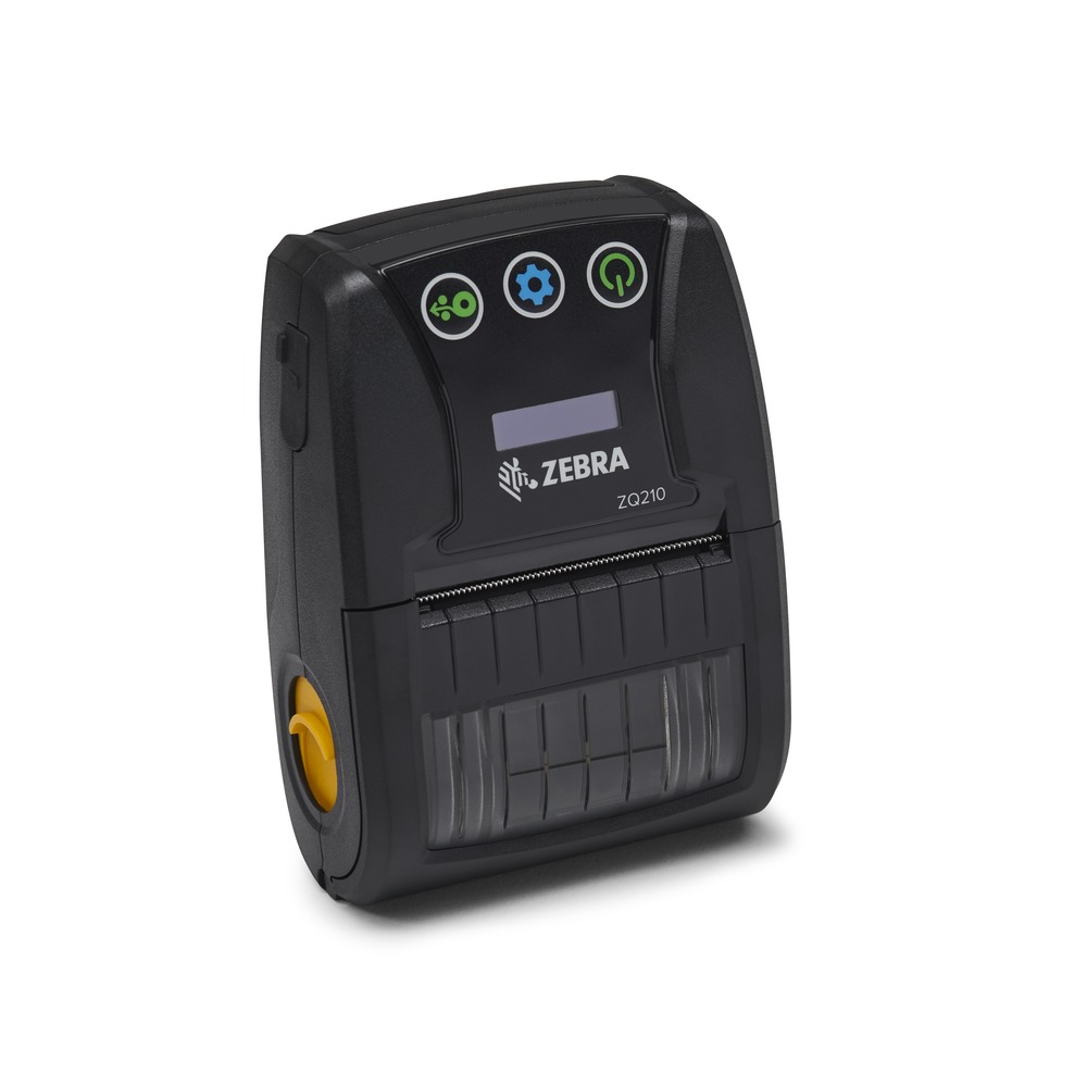 [ZQ21-A0E12KE-00] Zebra ZQ210, 8 dots/mm (203 dpi), linerless, CPCL, USB, BT (iOS), black [ZQ21-A0E12KE-00]