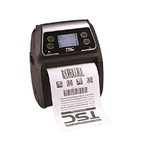 TSC Alpha-40L, 8 dots/mm (203 dpi), peeler, RTC, display, USB-C, BT, Wi-Fi, NFC, ext. bat. [A40L-A001-1002]