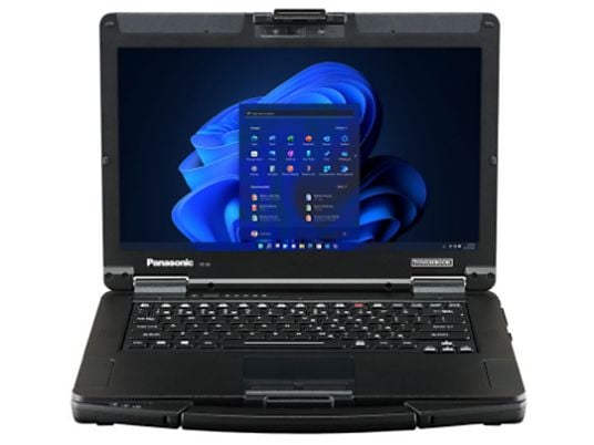 [FZ-55GZ00TB4] Panasonic TOUGHBOOK 55 mk3, HD Display, 35.5cm (14''), QWERTZ (DE), USB, USB-C, BT, Ethernet, Wi-Fi, SSD, Win. 11 Pro [FZ-55GZ00TB4]