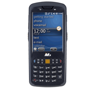 M3 Mobile BK10, 1D, LR, 8.9 cm (3.5''), QWERTY, GPS, USB, BT, Wi-Fi [BK100N-W10VAE-00]