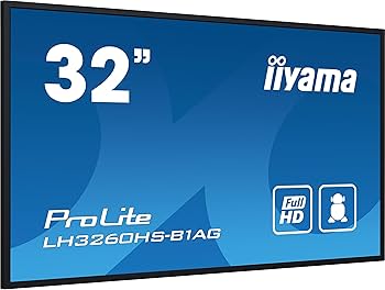 [LH3260HS-B1AG] 24/7, 80cm (31,5''), Full HD, USB, RS232, Ethernet, Wi-Fi, Android, kit (RS232), black [LH3260HS-B1AG]