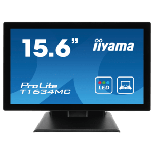 iiyama ProLite T1634MC-B8X, 39.6 cm (15,6''), Projected Capacitive, 10 TP, Full HD, black [T1634MC-B8X]