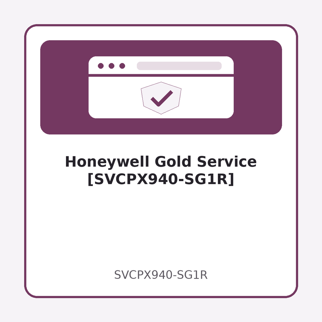 [SVCPX940-SG1R] Honeywell Gold Service [SVCPX940-SG1R]