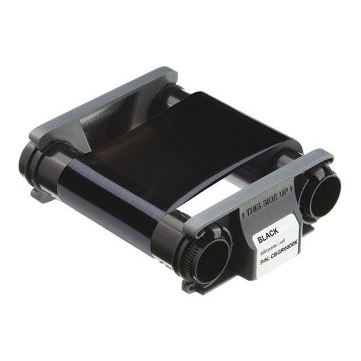 [CBGR0500K] Evolis colour ribbon (monochrome), black [CBGR0500K]