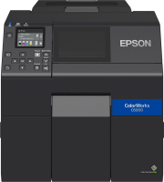 Epson ColorWorks CW-C6000Pe (mk), peeler, disp., USB, Ethernet, black [C31CH76202MK]