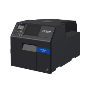 [C31CH76102MK] Epson ColorWorks CW-C6000Ae (mk), cutter, disp., USB, Ethernet, black [C31CH76102MK]