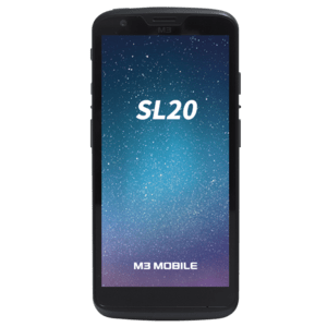 M3 Mobile SL20, 2D, SE4710, 14 cm (5.5''), GPS, USB, USB-C, BT (BLE, 5.0), Wi-Fi, 4G, NFC, Android, GMS, ext. bat. [SL204C-R2CHSE-HF-01]