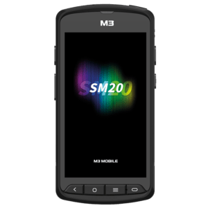 M3 Mobile SM20x, 2D, SE4710, USB, BT (5.1), Wi-Fi, 4G, NFC, GPS, disp., GMS, RB, black, Android [SM2X4R-R2CHSS-HF]