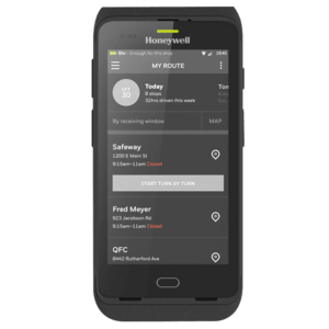 Honeywell CT40, 2D, SR, BT, Wi-Fi, 4G, NFC, GPS, GMS, Android [CT40-L1N-26C11BE]