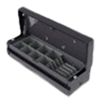 APG »CashPlus« Flip Lid 490, kit, black [490MOD03-0250]