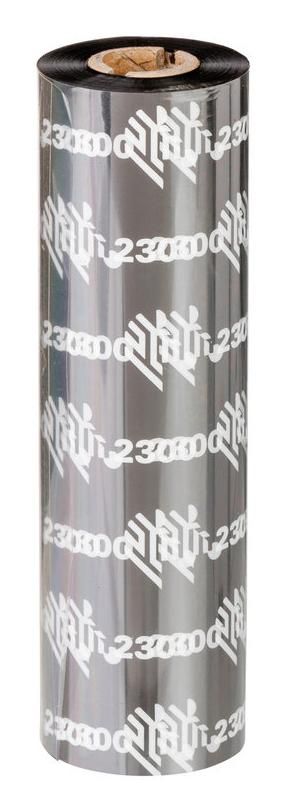 [02300GS11007] Zebra ZipShip 2300, thermal transfer ribbon, wax, 110mm, 12 rolls/box [02300GS11007]