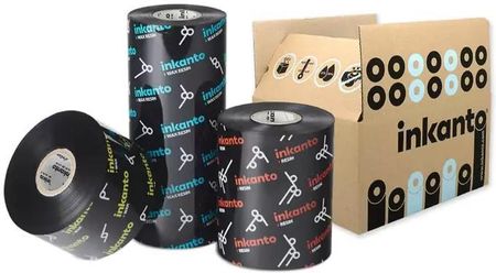 [T42504IO] ARMOR thermal transfer ribbon, APR 6 wax/resin, 130mm, black [T42504IO]