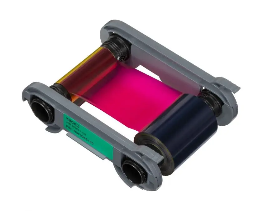 Evolis ribbon, YMCKO [R5F208E100]