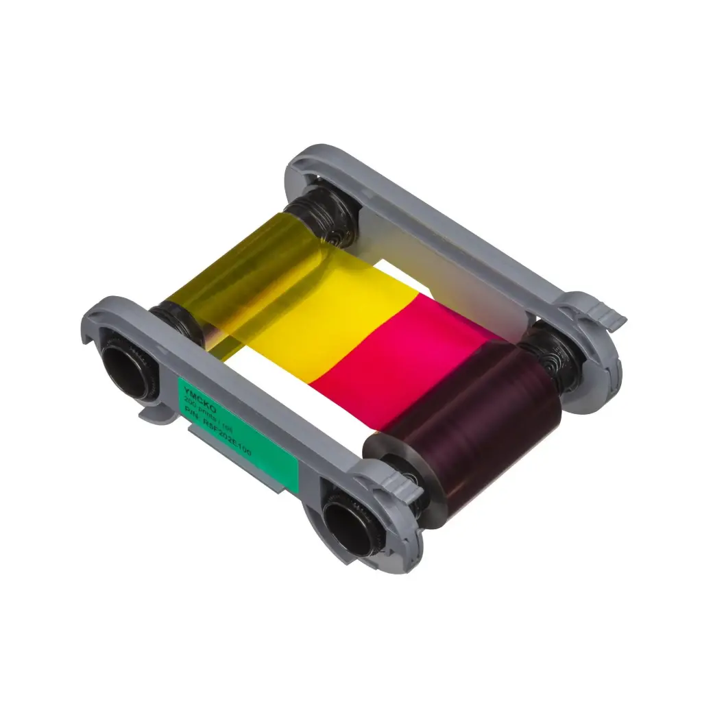 Evolis ribbon, YMCKO [R5F202E100]