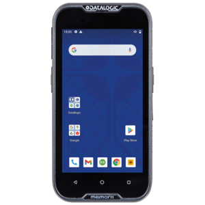 [944900003] Datalogic Memor 11, Green Spot, 2D, 12.7 cm (5''), GPS, USB-C, BT, Wi-Fi, 4G, NFC, Android, kit (USB), GMS, black