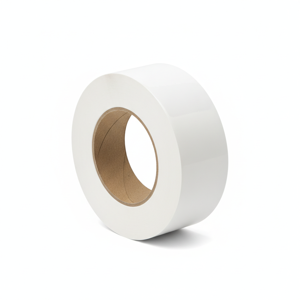 Premium white vinyl tape (100 mm x 15.2 m)