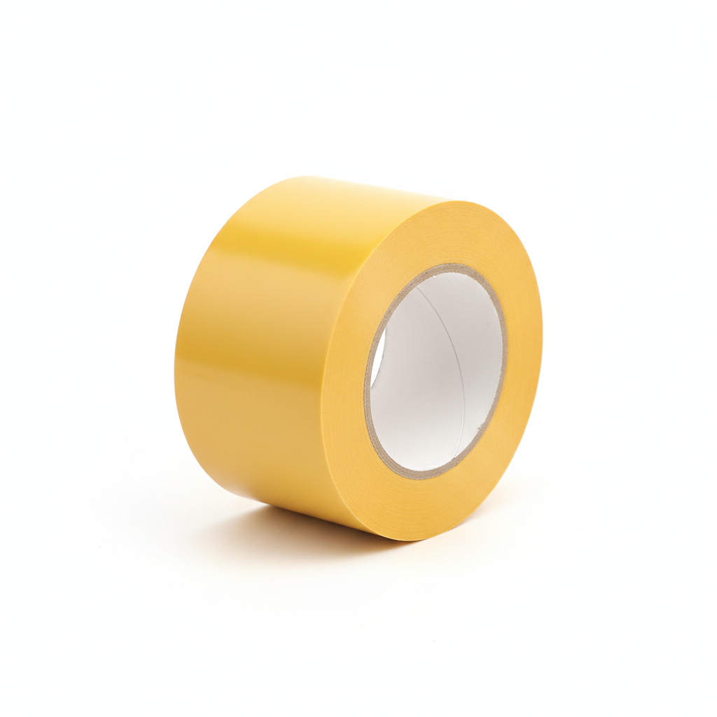 [K8-3008] Premium yellow vinyl tape (200 mm x 15.2 m)