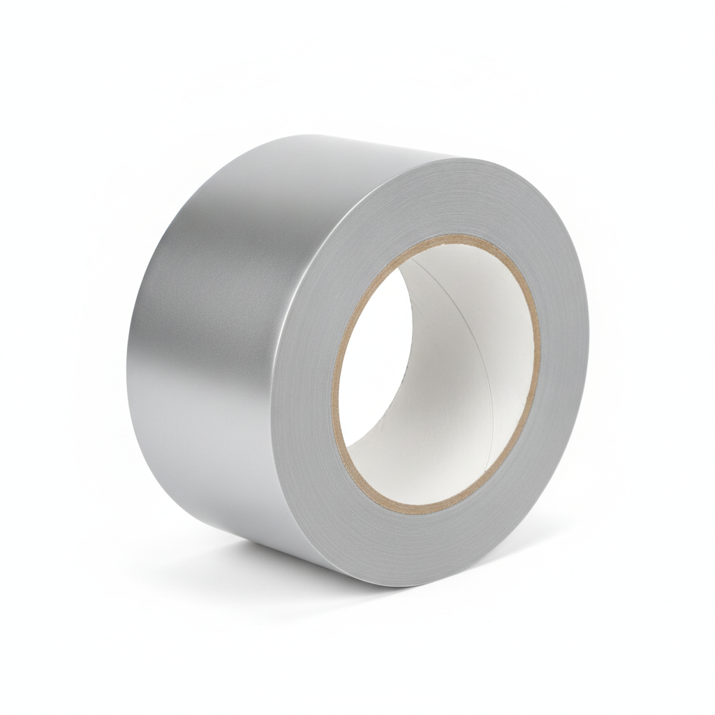 [T4-3005] Silver-gray premium vinyl tape (100 mm x 42.6 m)