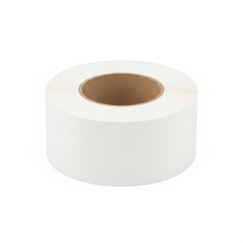 Premium white vinyl tape (50 mm x 42.6 m)