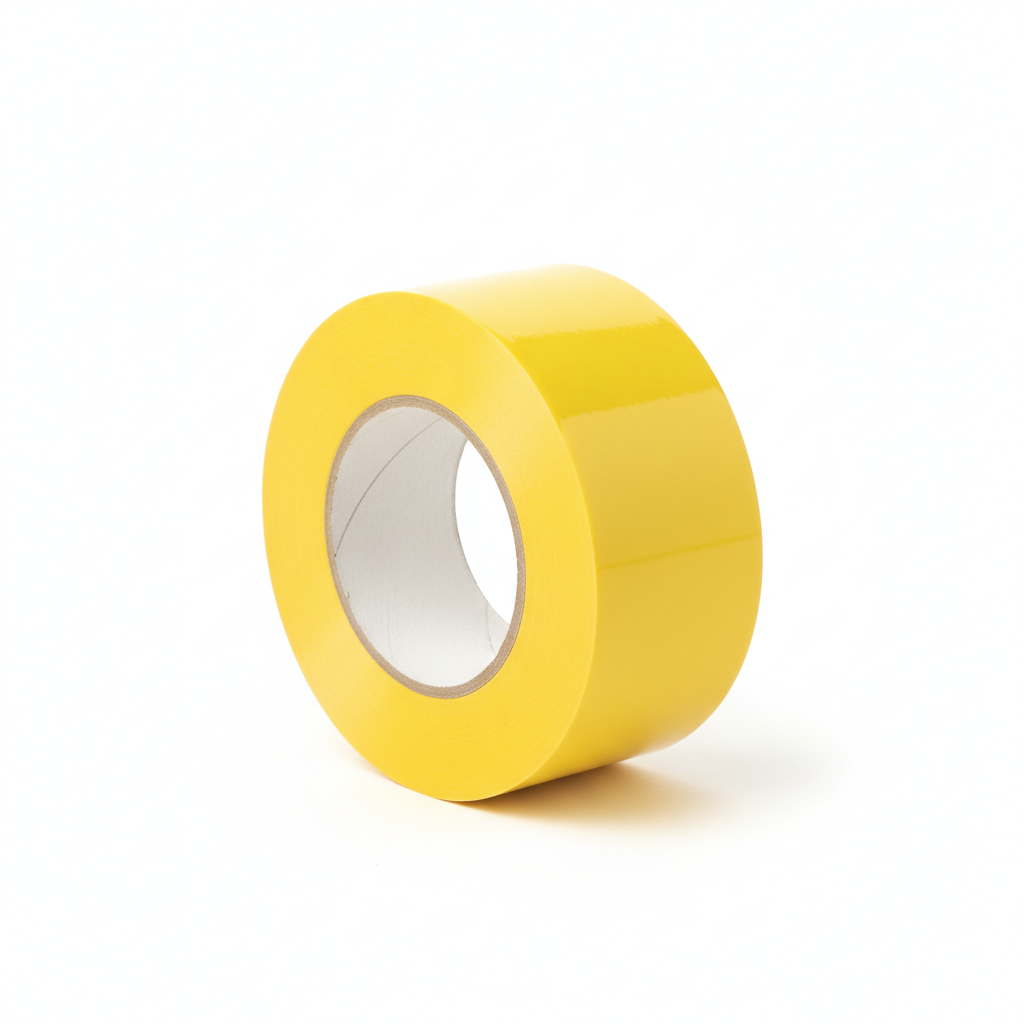 [T2-3008] Premium yellow vinyl tape (50 mm x 42.6 m)