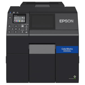 ColorWorks D6500 dye ink, cutter, disp., USB, Ethernet, black