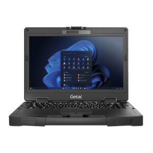 [ST2D6AQ4JDXX] Getac S410G5 rugged 14" notebook with touchscreen, Intel Core i5 4.6GHz, 16GB RAM, 256GB SSD, Windows 11 Pro, MIL-STD 810H, IP53, Wi-Fi 6E, Thunderbolt 4, bright 1000 cd display, QWERTZ backlight keyboard.