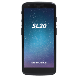 M3 Mobile SL20+, 8-Pin, HD, RAM: 4GB, Flash: 64GB, 2D, SE4710, 14 cm (5.5''), GPS, hot-swap, USB-C, BT (BLE), Wi-Fi, eSIM, 4G, NFC, Android, GMS, ext. bat.