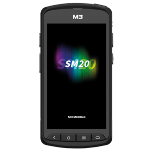 M3 Mobile SM20F, 2D, SE4710, 12.7 cm (5''), GPS, BT (5.1), Wi-Fi, 4G, NFC, Android, GMS, RB, black