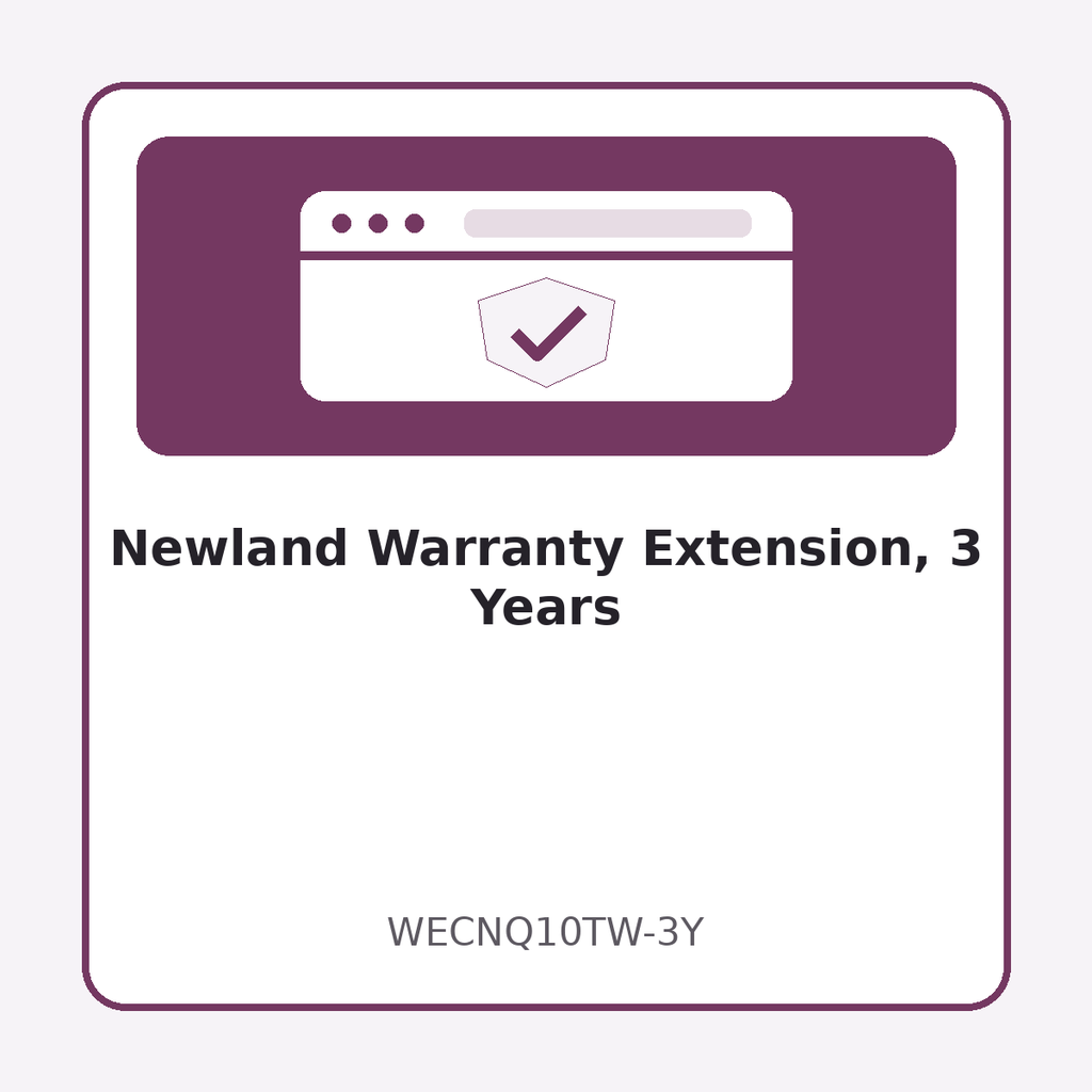 [WECNQ10TW-3Y] Newland Warranty Extension, 3 Years